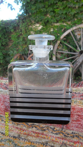Antiguo Frasco  Perfumero De Diseño ? Tocador 