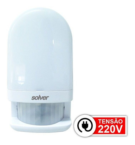 Luz Noturna Com Sensor De Presença Solver Slm-202