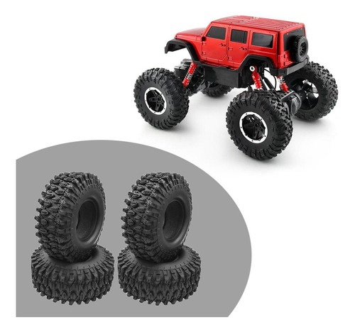 Llantas Y Neumáticos Rc 4x Para 1/10 Trx4 Axial 120 Mm