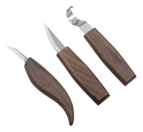 Juego De Herramientas Para Tallar Madera De 3 Uds., Cortador