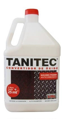 Tanitec Convertidor De Oxido Inhibidor De Oxido Galón 3,78 L