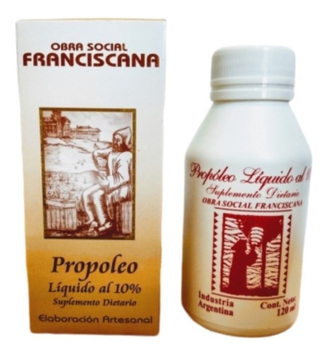 Propoleo Liquido Obra Social Franciscana 120cc - Dw