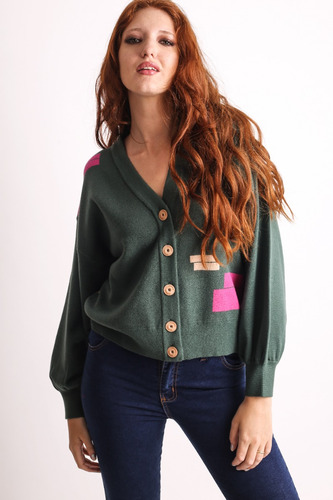 Cardigan Mujer Viscosa Algodon Colores Varios 