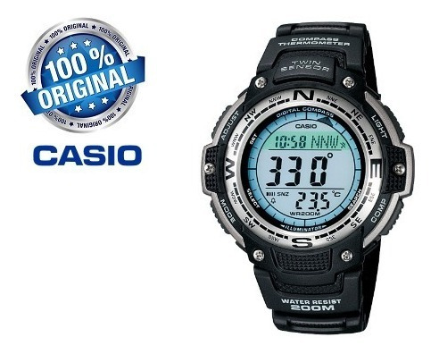 Relogio Casio Sgw-100-1v Bussola Termometro