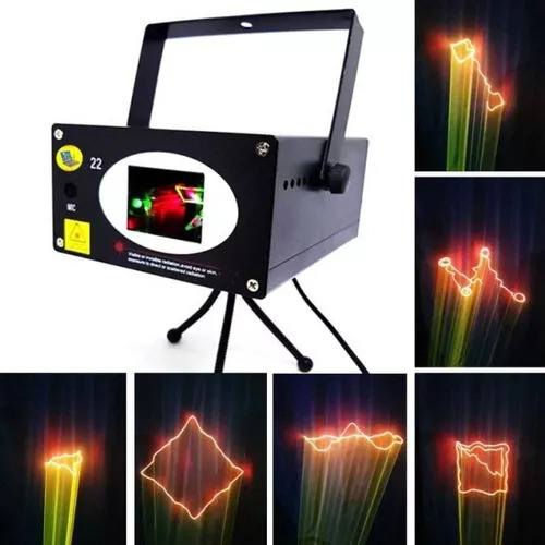Canhão Laser Holográfico Iluminação Led Profissional Hl22