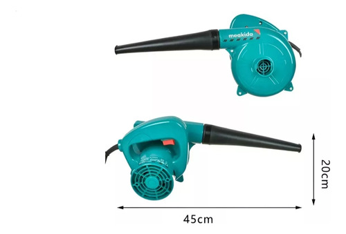 Sopladora Y Aspirador De Aire Balux 350w Inalámbrico 2 En 1