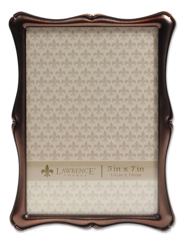 Lawrence Frame Marco Foto Romance Bronce Aceitado 5x7