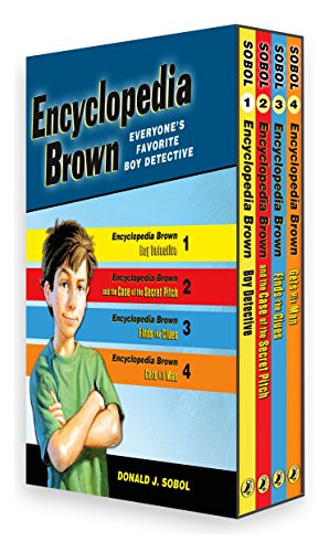 Book : Encyclopedia Brown Box Set (4 Books) - Sobol, Donald