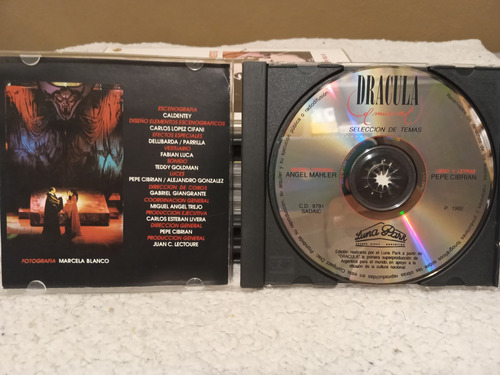 Cd Dracula El Musical Producción 1992 Edición Limitada (Usado)