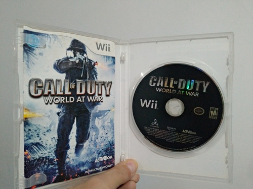 Jogo Nitendo Wii Call Of Duty - World At War Completo - Eua (Usado)