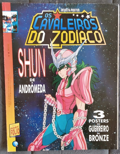 Revista Pôster Cavaleiros Do Zodíaco Shun Nº 4