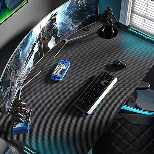 Eureka Z1-s Escritorio Gamer Rgb Portavasos Diadema 113 Cm