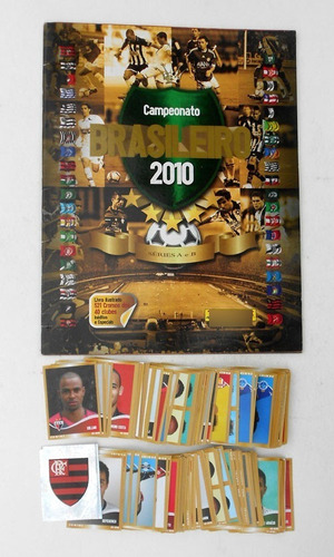 Álbum Campeonato Brasileiro 2010 - Ler Descrição - F(918)