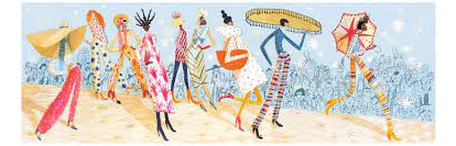 Puzzle Gallery Fashion Show 1000 Piezas - Dj07642 - Djeco