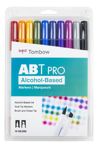 Tombow Abt Pro Marcadores A Base De Alcohol, Paleta Tiva, . Color Bold