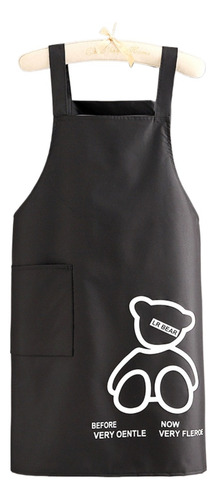 1 Delantal Impermeable Y A Prueba De Aceite Con Bonito Estam