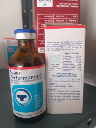 Vitamina Super Performance-l 50 Ml Original Tornel Mexico