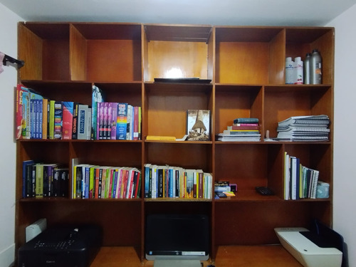 Biblioteca En Madera 100% Roble