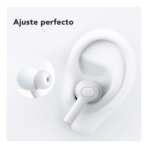 Imagen 2 de 5 de Auriculares in-ear inalámbricos Soundcore Life Series P2i blanco
