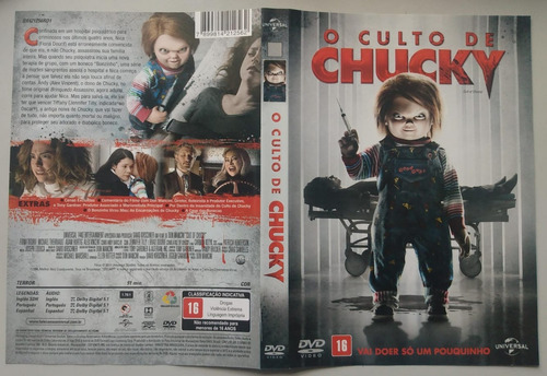 O Culto Do Chucky Dvd Fiona Dourif Jennifer Tilly Brad Douri (Usado)