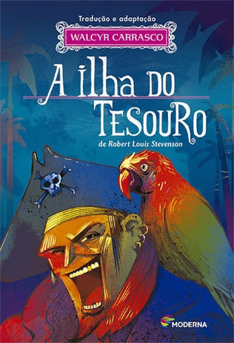 A Ilha Do Tesouro, De Walcyr Carrasco. Editora Moderna Literatura, Capa Mole Em Português