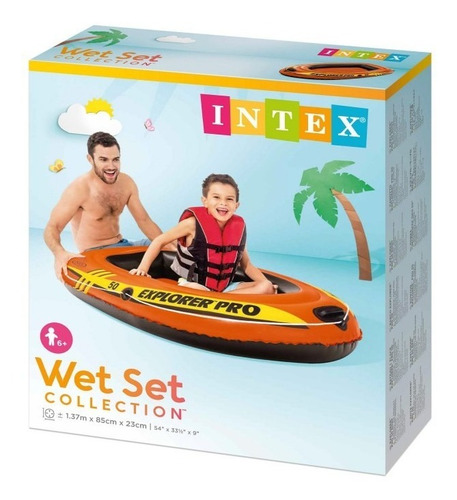 Flotador Para Pileta Intex Para Niños 1.37m X. 0.85m 58354