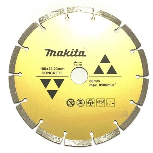 Disco 180mm 7  Diamantado Segmentado Concreto Makita D-44286