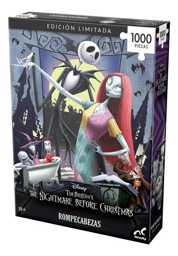 Rompecabezas El Extraño Mundo De Jack 1000 Tim Burton S