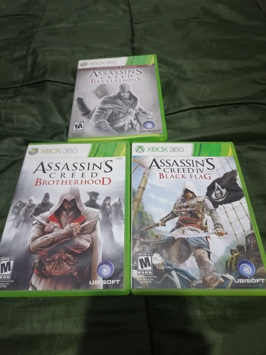 Assasins Creed Xbox 360    3pzs