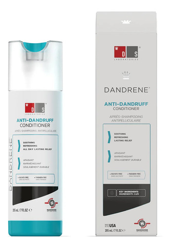 Ds Dandrene Acondicionador Exfoliante Cabello Graso 205ml