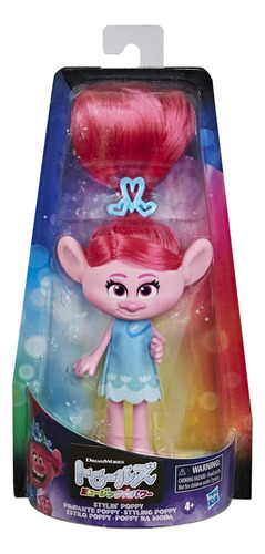 Muñeca Trolls World Tour Fashion Trolls - Estilo Poppy