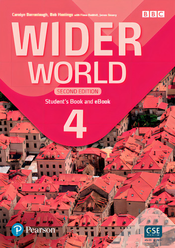 Wider World 2nd Ed (Be) Level 4 Student's Book & Ebook, de Hastings, Bob. Editorial Pearson English, capa mole em inglês, 2022