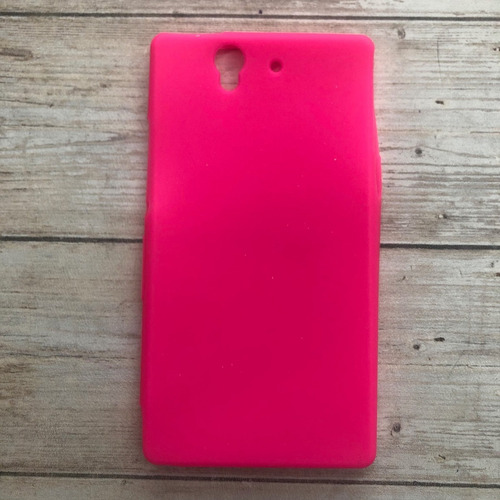 Funda Protector Silicona Para Celular Sony Xperia Z L36h 