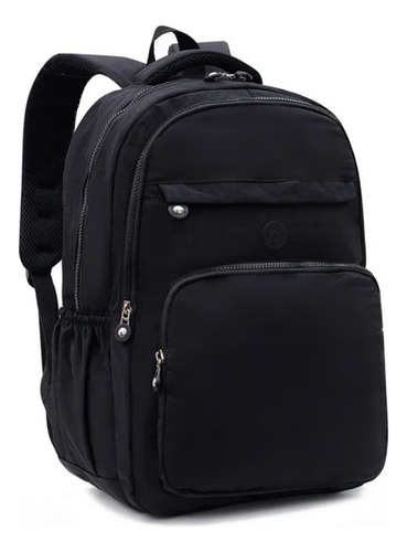 Mochila Costas Unissex Casual Reforçada Cor Preto