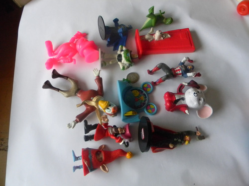 Lote Figuras Disney, Dc Comic, Plaza Sesamo, Marvel Y Otros (Usado)
