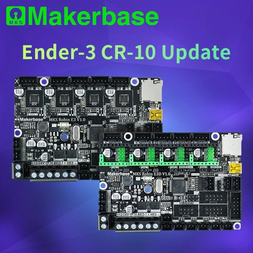 Imagem 2 de 6 de Placa Controladora Silenciosa 32 Bits Mks Robin E3 Ender 3