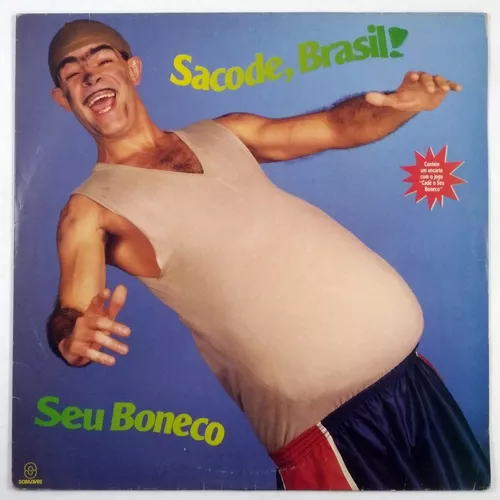 Lp Seu Boneco Sacode Brasil Disco De Vinil 1992 Com Encarte