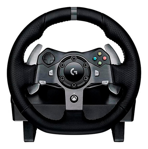 Kit de volante Logitech G920 para pedais Xbox Series X|s, cor preta