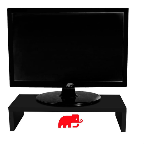 Imagen 1 de 10 de Eleva Monitor Elevador Base Soporte Pc Melamina Escritorio
