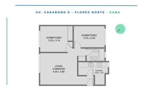 Departamento De 3 Ambientes En Venta En Flores, Capital Federal, Buenos Aires
