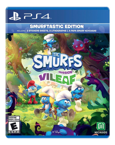 The Smurfs Mission Vileaf Smurftastic Edition - Ps4