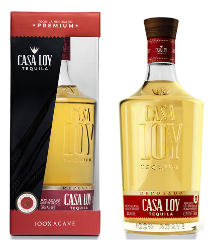 Tequila Casa Loy Reposado 750 Ml