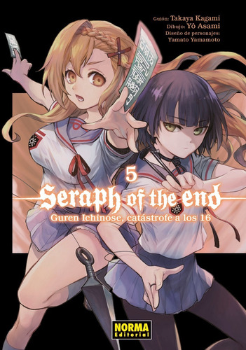 Manga Seraph Of The End Catastrofe A Los 16 Tomo 05 - Norma