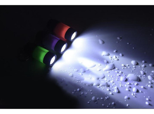 2 Mini Llavero Con Linterna Led Para Exploración 2 Piezas