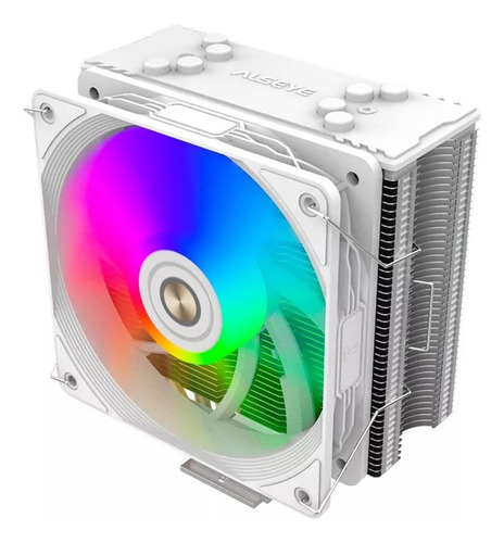 Cooler Processador Alseye Neo N120-w Argb Branco Am4 Am5 Lga