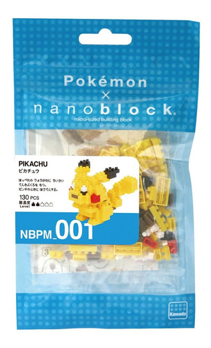 Nanoblock Pokemon Pikachu Kit De Construcción