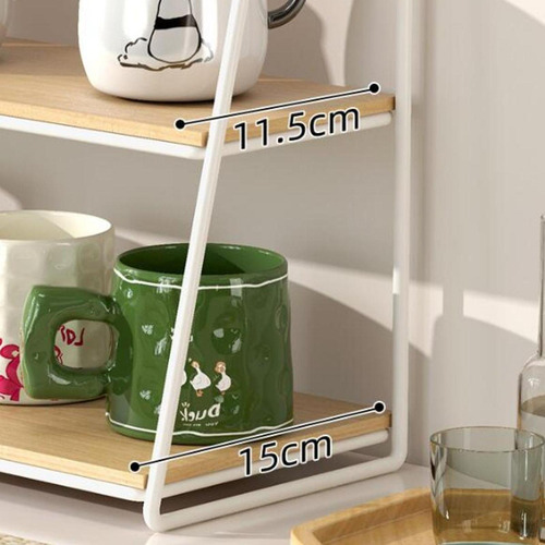 Soporte Para Tazas De Café De 3 Niveles, Estante Para