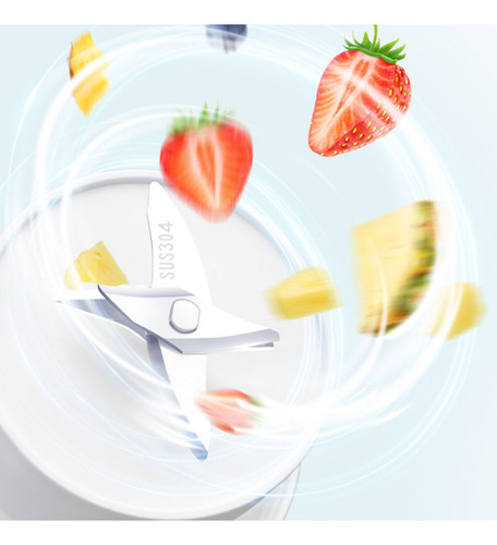 Exprimidor Portátil Recargable Pequeño, Taza De Jugo