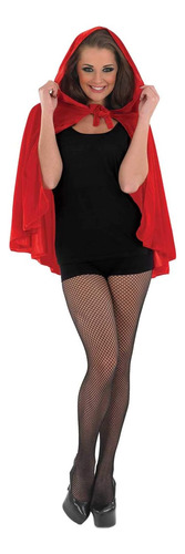 Fun Shack Caperucita Roja Disfraz Mujer Capa, Adulto Capa Ro