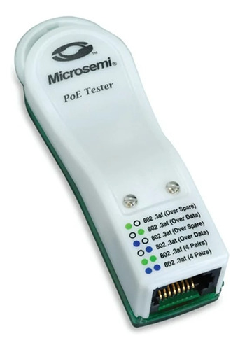 Testador Poe Rj-45 802.3af 802.3at Microsemi